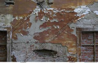 Photo Texture of Wall Plaster Damaged 0030